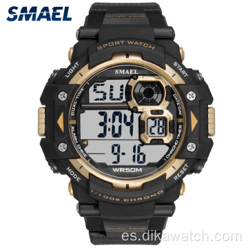 Relojes deportivos SMAEL para hombre S Shock LED Digital